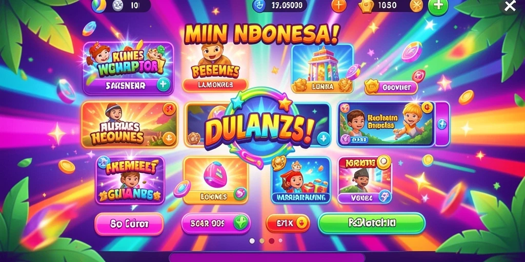 Tampilan awal game ZORO77 yang menarik.